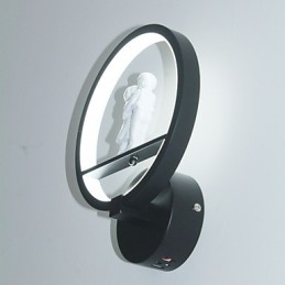 Seinävalaisin Moderni Minimalistinen Olohuone Koristeellinen Alumiini Käytävä Parveke Valaisin Makuuhuoneen Yövalaisin