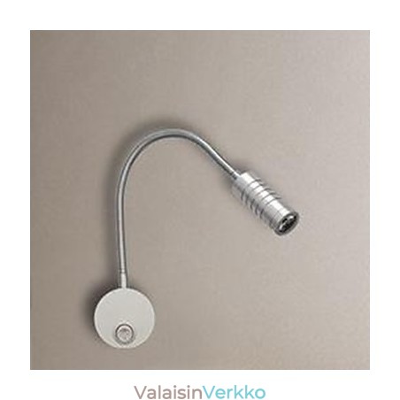 Letkun sängyn pään seinävalaisin valaisee valon lukulampun Letkun sängyn pään seinävalaisin valaisee valon lukulampun