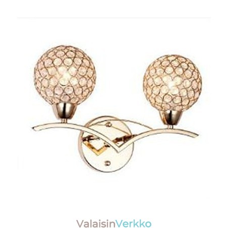 Modernin kristallilampun yksinkertaisuus Luova muoti Makuuhuoneen vuodelamppu ruokasalin käytävän valot