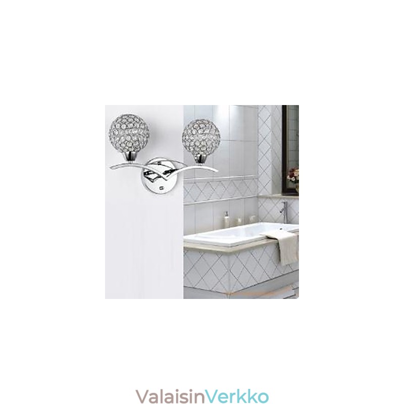 Modernin kristallilampun yksinkertaisuus Luova muoti Makuuhuoneen vuodelamppu ruokasalin käytävän valot