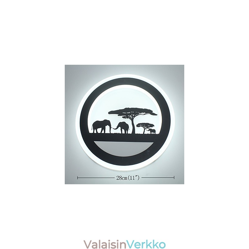 Akryyli pyöreä makuuhuoneen sängyn vieressä oleva seinävalaisin Originality Moderni käytävälamppu sisäänkäynnin valaisin