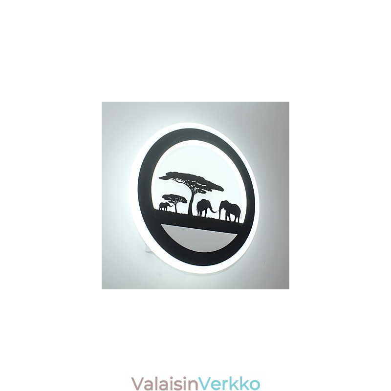 Akryyli pyöreä makuuhuoneen sängyn vieressä oleva seinävalaisin Originality Moderni käytävälamppu sisäänkäynnin valaisin