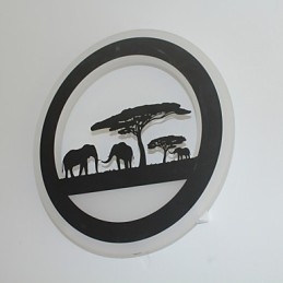 Akryyli pyöreä makuuhuoneen sängyn vieressä oleva seinävalaisin Originality Moderni käytävälamppu sisäänkäynnin valaisin