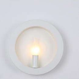 Uusi Iron Art -seinävalaisin tukkukaupan pyöreä olohuoneen sohvan taustavalaisin