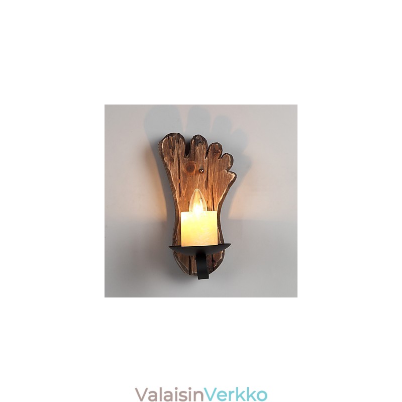 Single Head Industrial Vintage Retro puinen metallimaalaus värillinen seinävalaisin kotihotellin käytävälle Koristele seinävalo