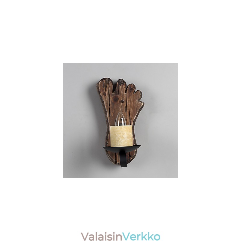 Single Head Industrial Vintage Retro puinen metallimaalaus värillinen seinävalaisin kotihotellin käytävälle Koristele seinävalo