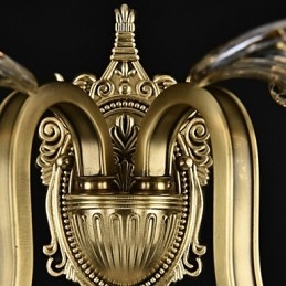 Rustic Lodge Brass -ominaisuus mini-tyyliselle seinävalaisimille