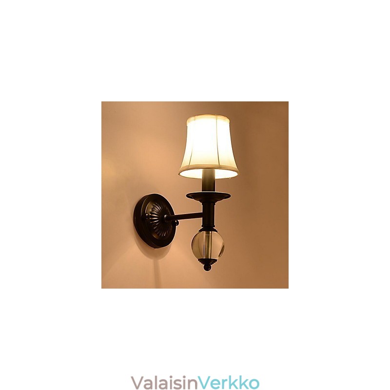 Vintage galvanoitu ylävalaisin seinävalaisin