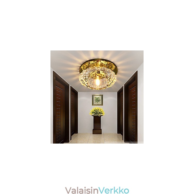 Crystal Lamp Smd CreativeTube Spotlight absorboi kupuvaloa