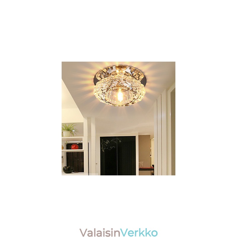 Crystal Lamp Smd CreativeTube Spotlight absorboi kupuvaloa