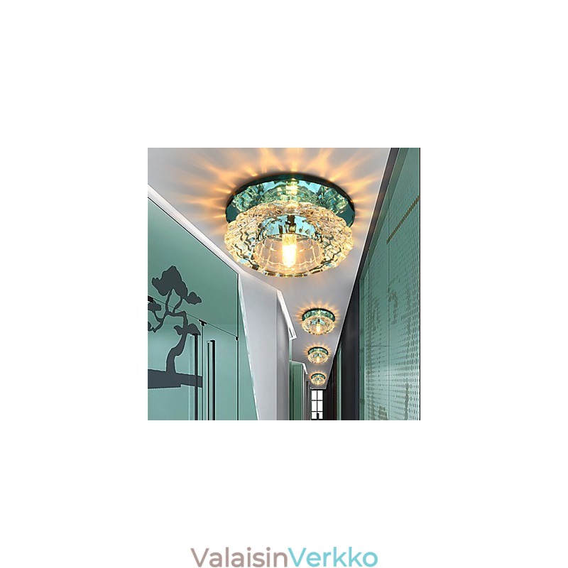 Crystal Lamp Smd CreativeTube Spotlight absorboi kupuvaloa