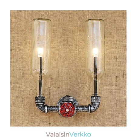 Retro Industrial Wind Switch vesipullon seinävalaisin seinävalaisin Retro Industrial Wind Switch vesipullon seinävalaisin seinävalaisin