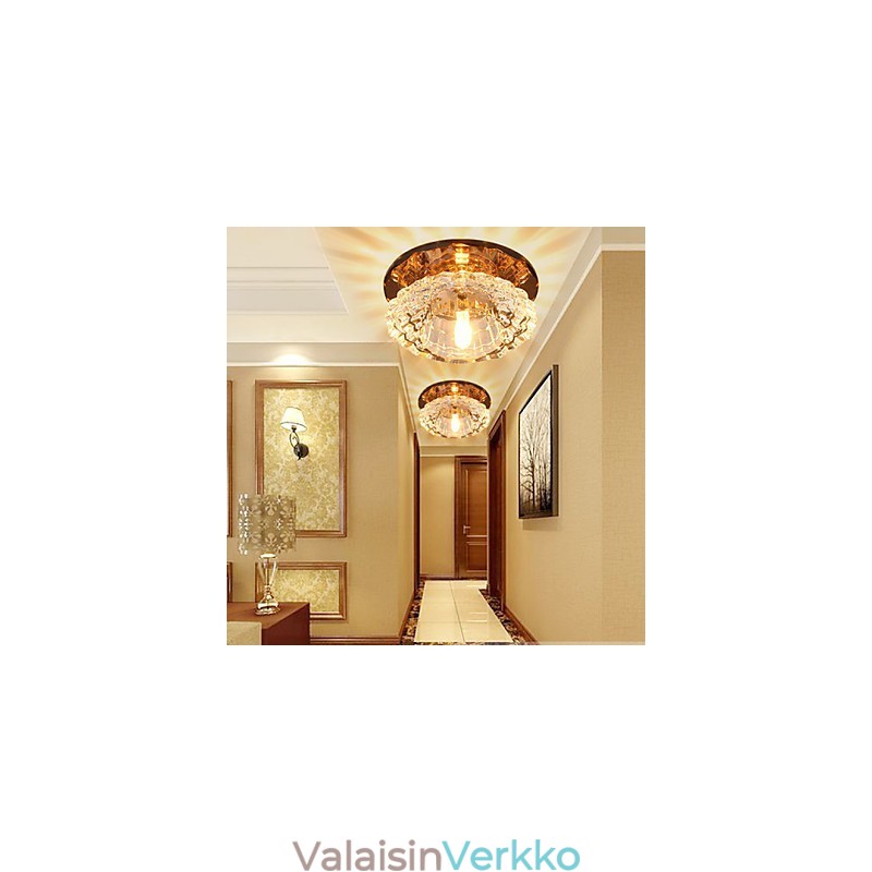 Crystal Lamp Smd CreativeTube Spotlight absorboi kupuvaloa