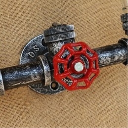 Retro Industrial Wind Switch vesipullon seinävalaisin seinävalaisin