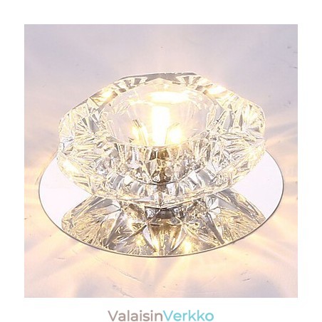 Energiaa säästävä moderni kattovalo Crystal Ceiling Light Down -lamppu Lamppu Energiaa säästävä moderni kattovalo Crystal Ceiling Light Down -lamppu Lamppu