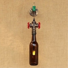 Moderni uusi luova pulloseinävalaisin Wall Light