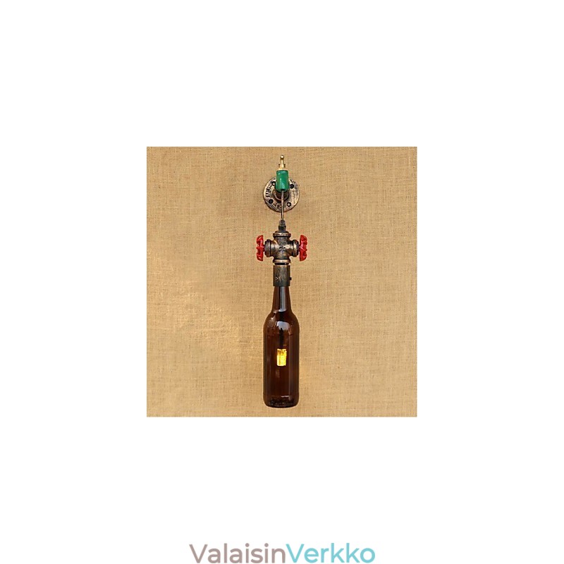 Moderni uusi luova pulloseinävalaisin Wall Light