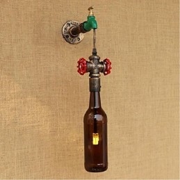 Moderni uusi luova pulloseinävalaisin Wall Light