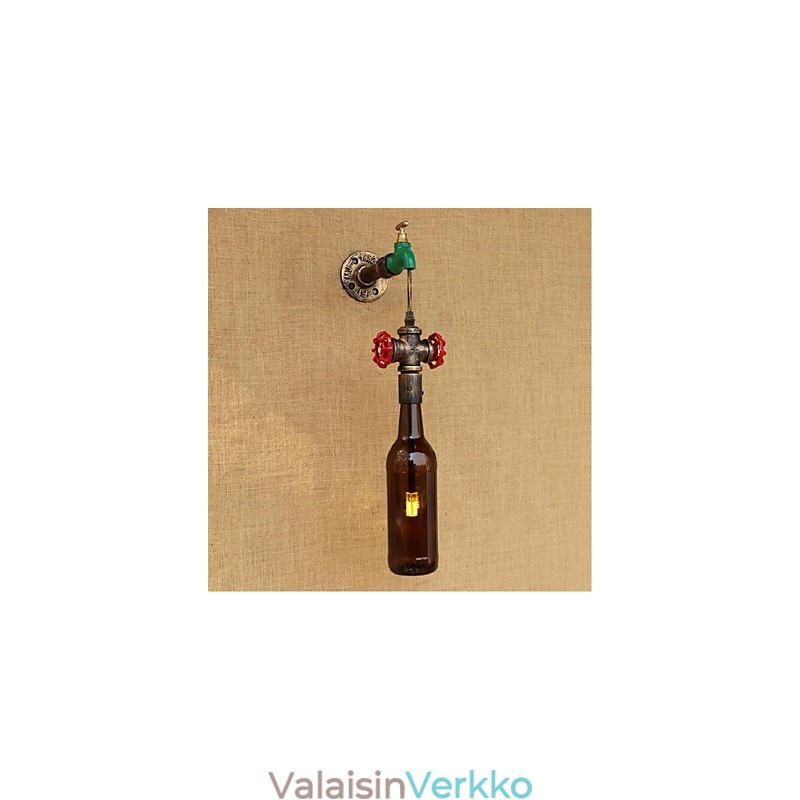 Moderni uusi luova pulloseinävalaisin Wall Light
