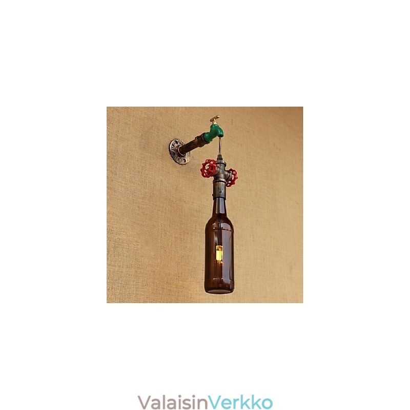 Moderni uusi luova pulloseinävalaisin Wall Light