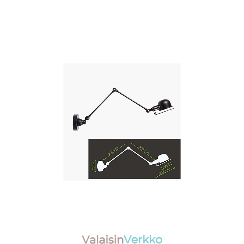 Kääntövarsi valot moderni nykyaikainen metalli