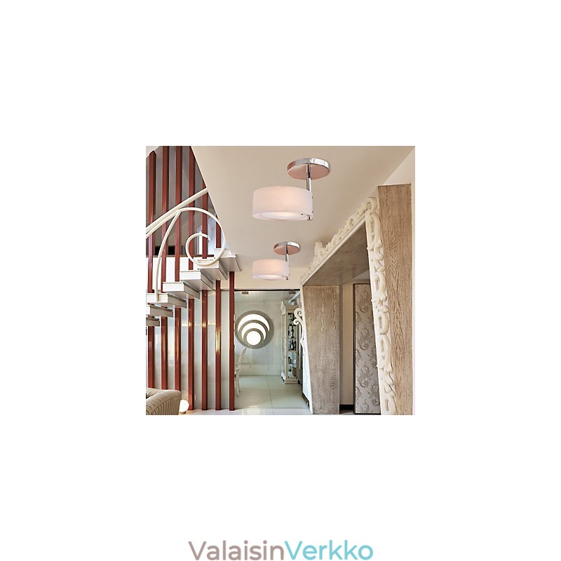 Moderni nykyaikainen minityylinen kromimetallikattokruunu uppoasennettava autotalli