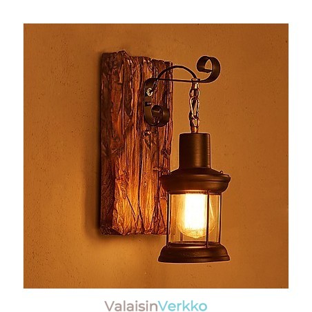 Single Head Industrial Vintage Retro puinen metallimaalaus värillinen seinävalaisin kotihotellin käytävälle Koristele seinävalo Single Head Industrial Vintage Retro puinen metallimaalaus värillinen seinävalaisin kotihotellin käytävälle Koristele seinävalo