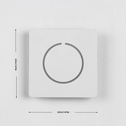 Integroitu moderni nykyaikainen maalausominaisuus Ambient Light -seinävalaisimille