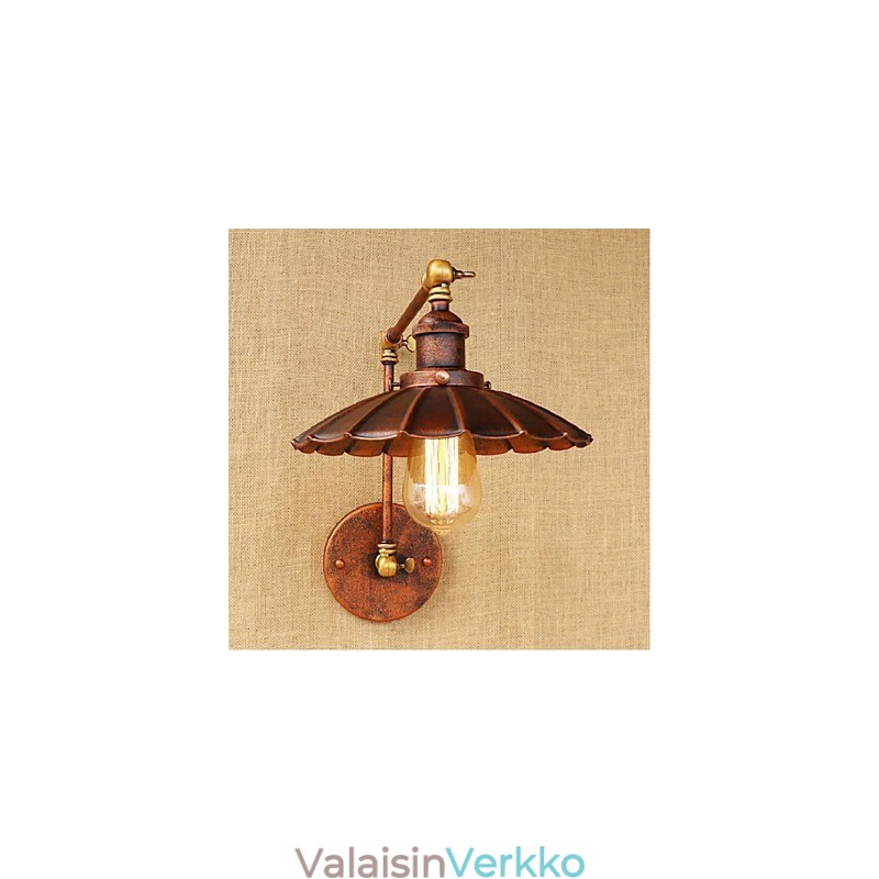 Pitkä varsi Puoliruosteinen Retro Luova Nostalginen sisäänvedettävä taitettava seinävalaisin