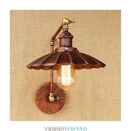 Pitkä varsi Puoliruosteinen Retro Luova Nostalginen sisäänvedettävä taitettava seinävalaisin Pitkä varsi Puoliruosteinen Retro Luova Nostalginen sisäänvedettävä taitettava seinävalaisin