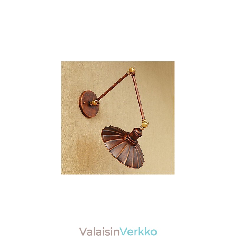 Pitkä varsi Puoliruosteinen Retro Luova Nostalginen sisäänvedettävä taitettava seinävalaisin