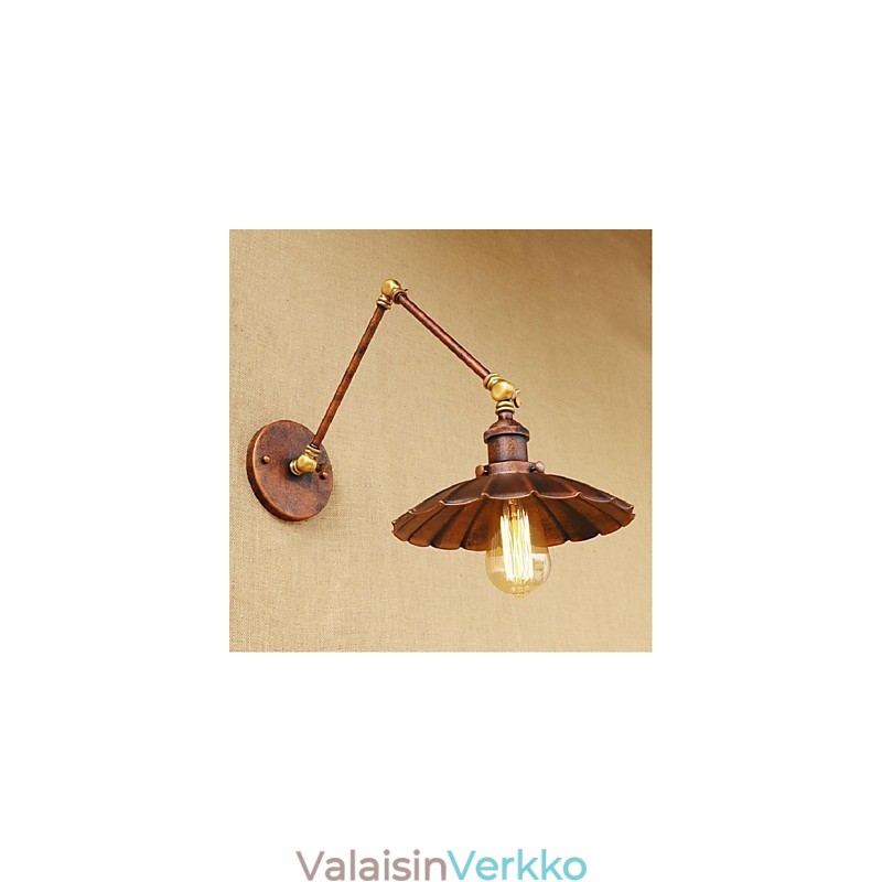 Pitkä varsi Puoliruosteinen Retro Luova Nostalginen sisäänvedettävä taitettava seinävalaisin