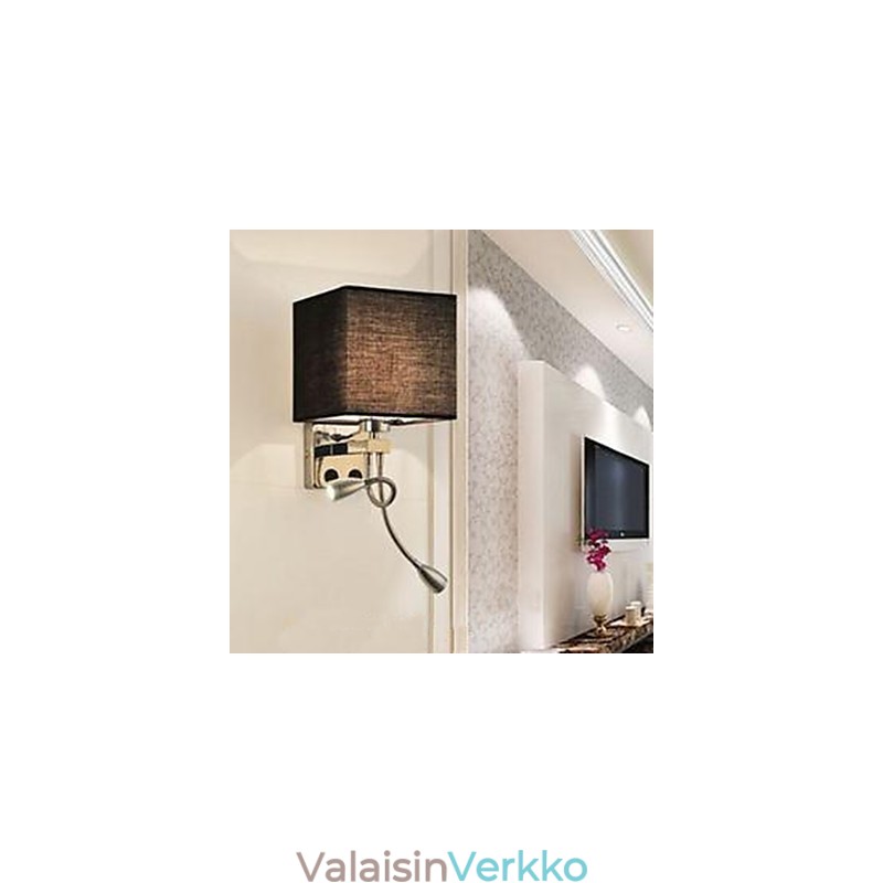 Moderni hotellihuone Reading Creative Fabric Käytävä Parveke Yövalaisin