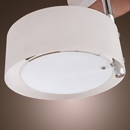 Moderni nykyaikainen minityylinen kromimetallikattokruunu uppoasennettava autotalli