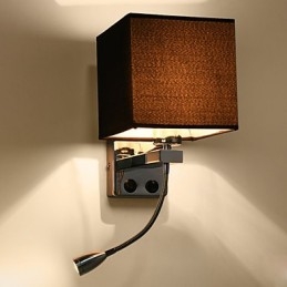 Moderni nykyaikainen sähköpinnoitettu ominaisuus Ambient Light -seinävalaisimiin
