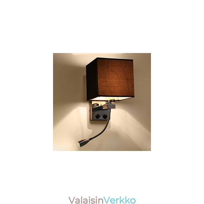 Moderni nykyaikainen sähköpinnoitettu ominaisuus Ambient Light -seinävalaisimiin