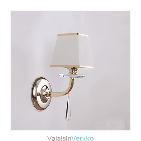 Moderni nykyaikainen galvanoitu ominaisuus Crystal Ambient Light -seinävalaisimiin