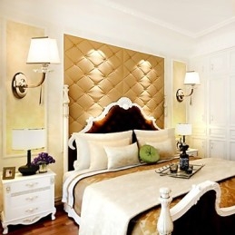 Moderni nykyaikainen galvanoitu ominaisuus Crystal Ambient Light -seinävalaisimiin