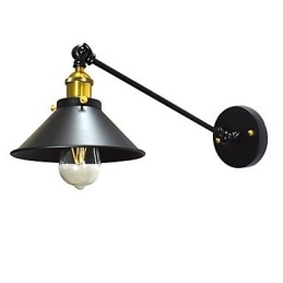 Buzz Wall Iron Seinälamppu Dumb Black Lightsaber Lamppu seinään