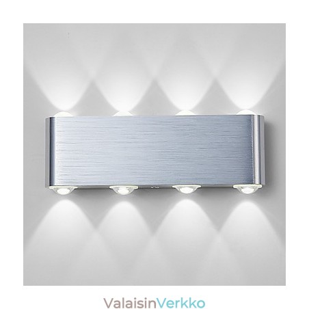 Moderni kevyt alumiininen uppoasennus integroitu seinävalaisin Moderni kevyt alumiininen uppoasennus integroitu seinävalaisin