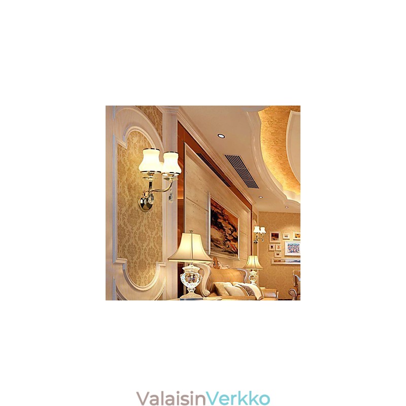 Moderni ja nykyaikainen galvanoitu ominaisuus Crystal Ambient Light -seinävalaisimille