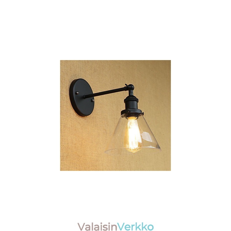 Country Retro Galvanoitu ominaisuus Mini Style Eye Protection Ambient Light -seinälamppuihin
