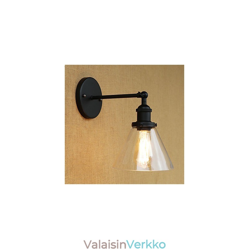 Country Retro Galvanoitu ominaisuus Mini Style Eye Protection Ambient Light -seinälamppuihin