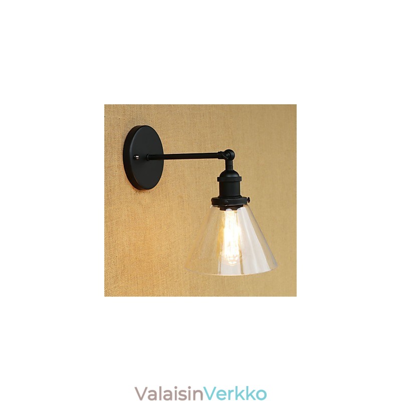 Country Retro Galvanoitu ominaisuus Mini Style Eye Protection Ambient Light -seinälamppuihin