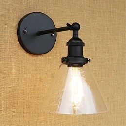 Country Retro Galvanoitu ominaisuus Mini Style Eye Protection Ambient Light -seinälamppuihin
