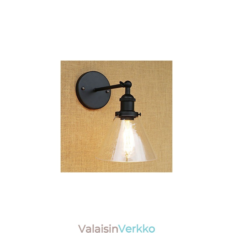 Country Retro Galvanoitu ominaisuus Mini Style Eye Protection Ambient Light -seinälamppuihin