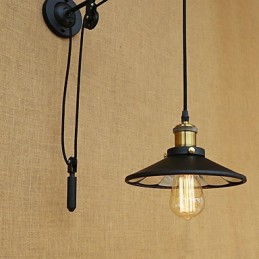 Country Retro Painting ominaisuus säädettävälle nostolle Ambient Light Seinävalaisimet Seinävalaisin