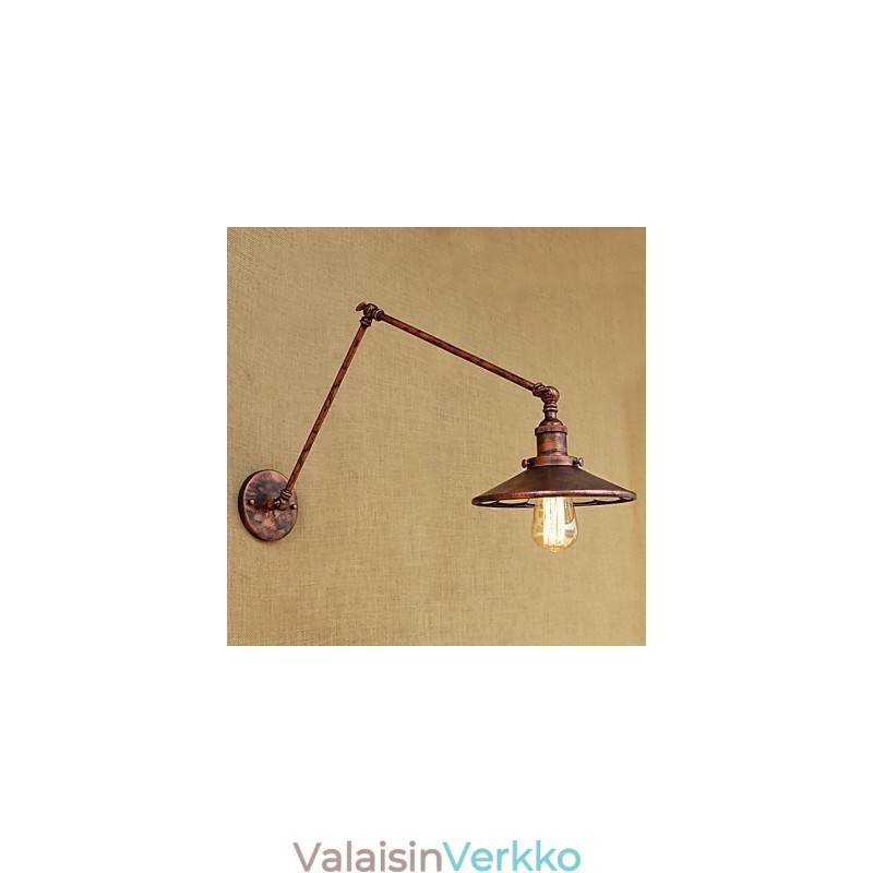 Rustic Lodge Country Retro Galvanoitu ominaisuus minityyliselle kääntövarrelle Ambient Lightille