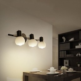 Rustic Lodge sähköpinnoitettu ominaisuus Downlight kylpyhuoneen valaistukseen