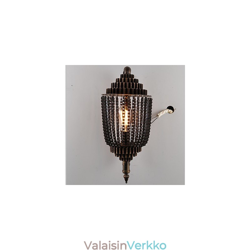 Vintage Iron Industrial Wind Shop -vaihdelamppu